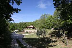 Private farmhouse vacations rentals with pool near Benevento in val di Sannio. Beautuful park immersed in a wood with 2 bedrooms and 2 baths 5