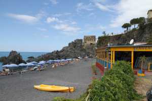 Seafront vacation villa rental with amazing view of Mediterranean sea at Praia a Mare. This holiday seafront villa has 6 bedrooms and 9 bathrooms 14