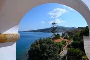 Private seafront vacation villa at Argentario with an amazing view on Tuscan Archipelago A with 6 bedrooms and 4 baths up to 13 sleeps