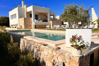 Exclusive holiday villa in Puglia, in the province of Lecce in Santa Maria di Leuca with 8 bed places in Marina di Felloniche